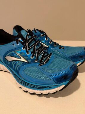 Brooks Glycerin 11 Running Shoes NWT Women 8 Blue White Silver